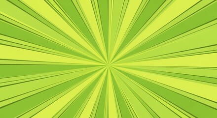 Obraz premium Modern Green Shade Burst Radial Sunburst Light Ray Abstract Background