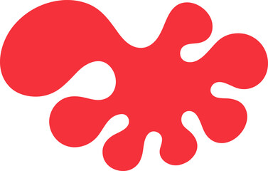 Abstract doodle shape element PNG with transparent background, hand-drawn modern minimal shape design for poster, scrapbook, digital artwork, pattern, web, and creative projects