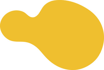 Abstract doodle shape element PNG with transparent background, hand-drawn modern minimal shape design for poster, scrapbook, digital artwork, pattern, web, and creative projects