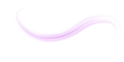 Clean Purple Breeze Trail with Purification Swirl and Dynamic Movement
