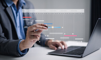 Business people use calendars to schedule meetings, take notes, schedule appointments, appointment calendars, schedules, times, schedule events.