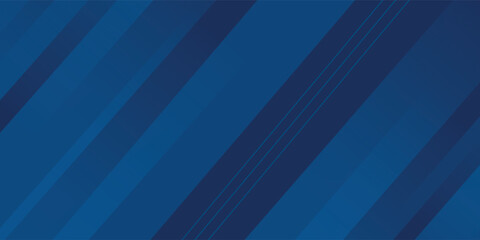 Obraz premium modern blue abstract background with elegant bright diagonal lines. vector modern