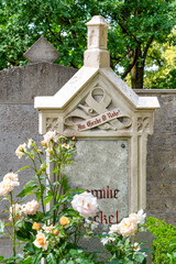 sehr schöner alter Grabstein in Marktbreit