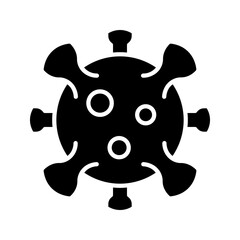  viral vectors icon white on background