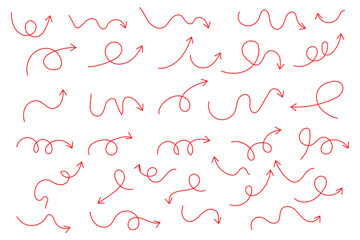 Hand Drawn Doodle Arrows for UX Flow and Presentation