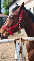 Obraz premium horse and rider