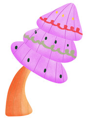 pink baby shoes on white background