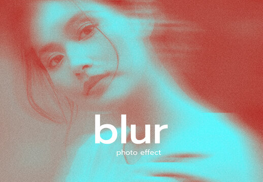 Dreamy Blur Photo Effect Template