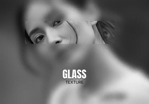 Glass Texture Photo Effect
