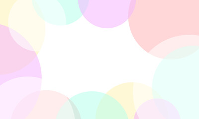 カラフルな光フレーム背景