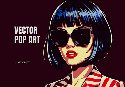 Vector Pop Art Photo Effect