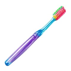 A Colorful Toothbrush Featuring Vibrant Bristles Ideal for Daily Oral Hygiene in a Fun and Engaging Design to Enhance Your Brushing Experience