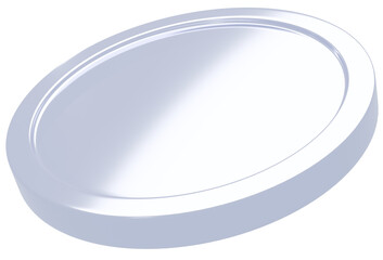 3D_コイン_シルバー