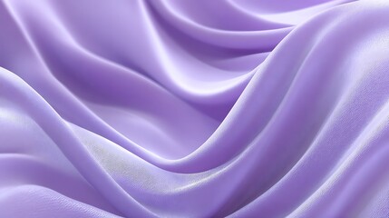 Obraz premium Elegant Lavender Silk Fabric Abstract Background Texture with Smooth Flowing Drapes Ideal for Fashion and Interior Design Concepts