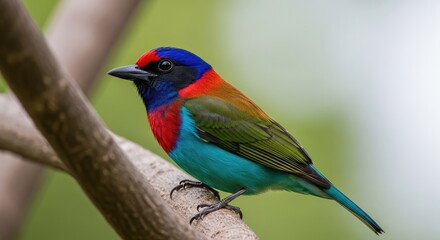 Obraz premium blue and yellow macaw