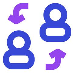 Email twotone icon set