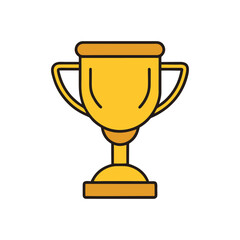 Trophy Award Gold Cup Competitive Achievement Icon