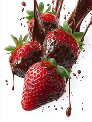strawberry and chocolate