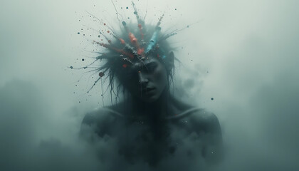 woman in the water young woman with wet hair beautiful view and seen beautiful background and wallpaper hd picture 