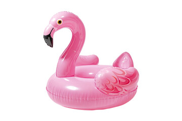 Pink flamingo inflatable pool float