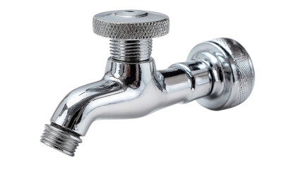 Tap thread with worn edges showing usage background isolated on a Transparent background, PNG file.