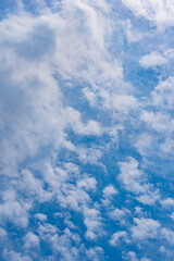 blue sky and clouds