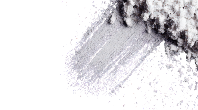 Silver Glitter Texture on Black Background