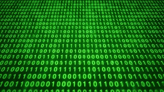 Evolving digital matrix: Dynamic binary code stream with visual data technology