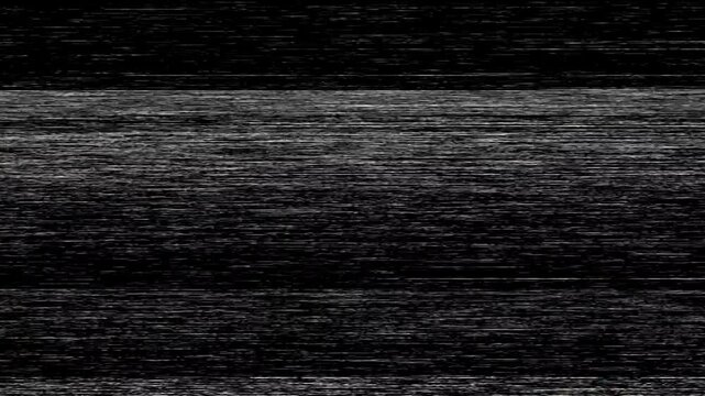 Screen interference and damage, scratches and TV artifacts. Visual stripes and noise in the background of the TV screen. Analog flickering noise texture and bad interference.