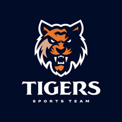 Fototapeta premium Tiger sports team logo