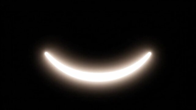 Lunar phases sequential progression on a black canvas, illustrating astronomical occurrences and