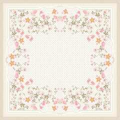 design hijab scarves digital print flowers