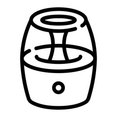 air purifier line icon