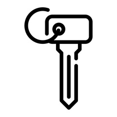 smart key line icon