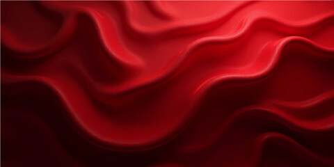 Elegant, flowing red satin and silk fabric create a luxurious and shiny textile backdrop for your design