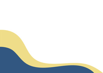 Modern abstract wavy decorative background