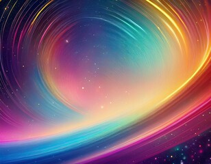 abstract pastel rainbow stripes star dust background cosmos artwork