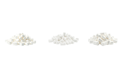 Marshmallows on transparent background png
