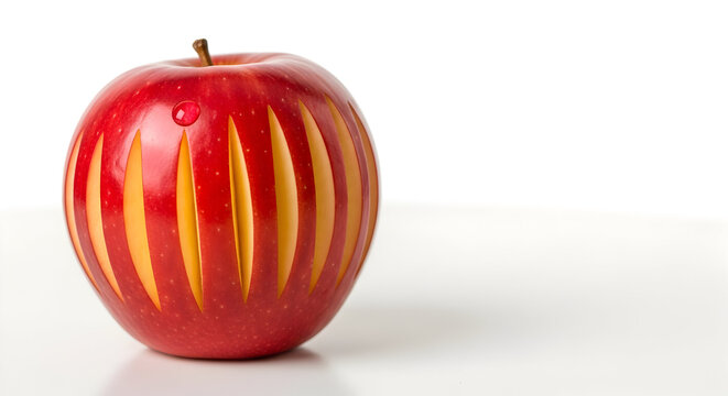 Apel Merah Ukir: Kreasi Kuliner yang Lezat dan Artistik