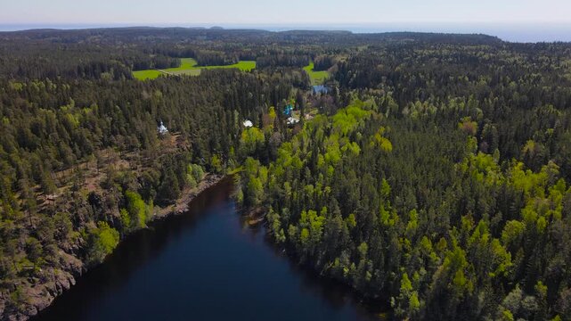 Valaam Island. Lake Ladoga. Russia.