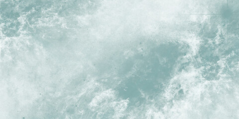 Fototapeta premium Abstract white and blue isolated cloud cumulus clouds. Gray aquarelle painted realistic fog or mist smoky textured canvas design. Seamless Aqua Organic Textile. Beautifully Luminous Nebula.