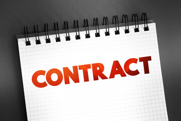 Contract - legally enforceable agreement that creates and governs mutual rights and obligations...