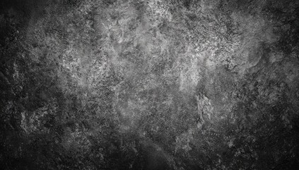 Abstract Dark Grunge Concrete Stone Texture Background with Weathered Patterns.
