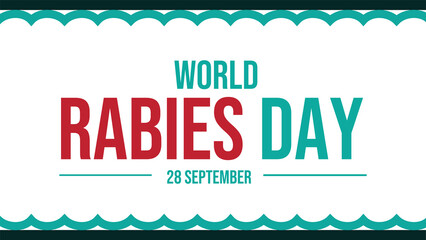 World Rabies Day wallpaper illustration Raising Awareness and Promoting Vaccination to Eliminate Rabies and Protect Public Health illustration