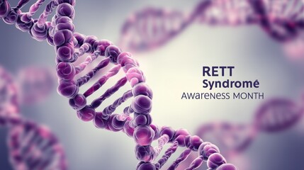 Rett Syndrome Awareness Month. 