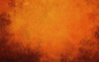 Warm Orange and Brown Abstract Grunge Texture Background.