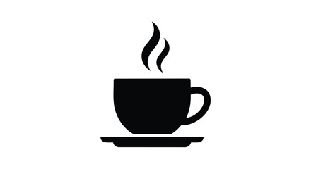 Enjoy a warm cup of coffee or tea illustration for a relaxing morning routine for your projects