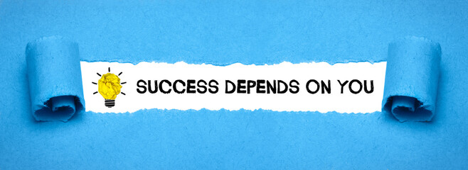 Success depends on you © magele-picture