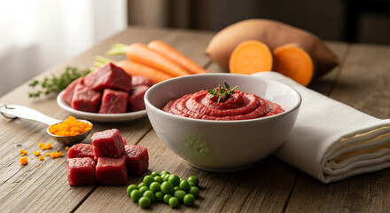 Creative Baby Food Purees from Fresh Meat


