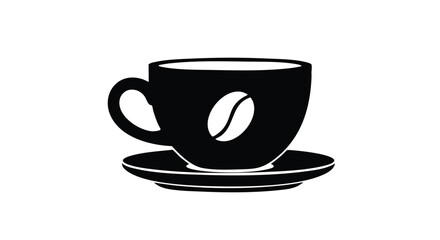 Enjoy a freshly brewed cup with this coffee bean icon, perfect for branding your café or coffee shop
